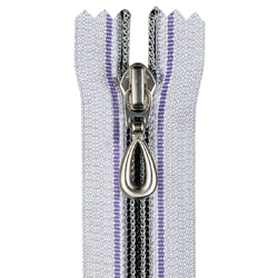 Color changing line zipper